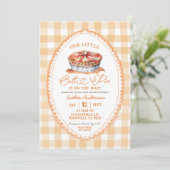 秋ボウコケットパイベイビーシャワー 招待状 (スタンド正面)