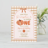 秋ボウパンプキンは1つの誕生日パーティーを回している 招待状 (スタンド正面)