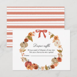 秋ボウボホーカンプキンバビシャワーエンクロージャカード エンクロージャーカード