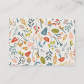 秋ボタニカルママアドバイスカード アドバイスカード (裏面)