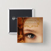 秋ボタンのささやき 缶バッジ (正面&裏面)