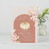 秋ボホアーチカボチャ恋に落ちる 招待状 (スタンド正面)