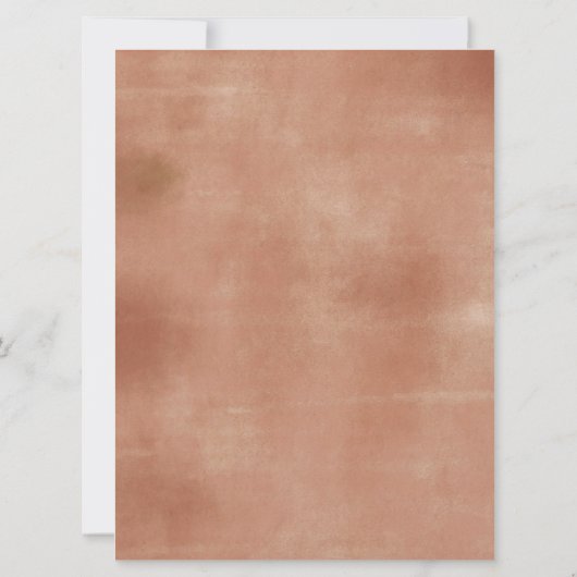 秋ボホウッドランドミュニティーベイビーシャワー招待状 招待状 (裏面)