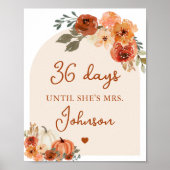 秋ボホテラコッタカボチャ日ミセスまで。 ポスター (正面)