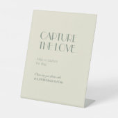 秋ボホデコ | Cream Capture the Love 台座サイン (正面)