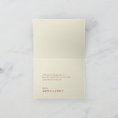 秋ボホデコ | Sage Green 結婚's サンキューカード (内部)