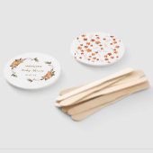 秋ボホパンプキ素朴ンベビーシャワー ハンドファン (組立なし)