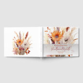 秋ボホフローラ結婚ズ |白 ゲストブック (全面)