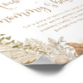 秋ボホー大きいママのベリーゲームのポスター ポスター (角)