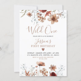 秋ボホ我々の小さな野生の1つの活性化している 招待状