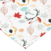 秋ボホ葉秋フォレストウォーター色 テーブルクロス (アングル)