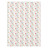 秋ボホ葉秋フォレストウォーター色 テーブルクロス (正面)