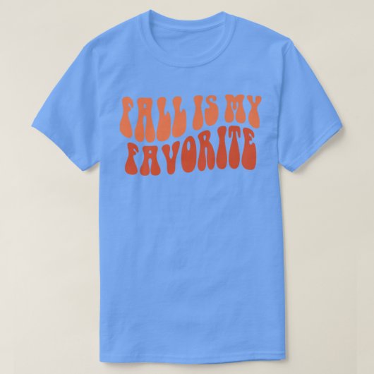秋マイハローお気に入りの秋ビーブスパンプキ感謝していン Tシャツ (デザイン正面)