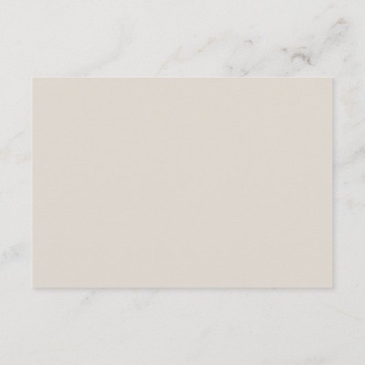 秋マウンテンウェディングRSVPエンクロージャカード エンクロージャーカード (裏面)