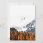 秋マウンテンテラコッタフォレ結婚スト セーブザデート (裏面)