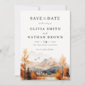 秋マウンテンフォト結婚ズ セーブザデート (正面)