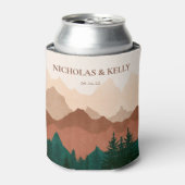 秋マウンテンフォレスト結婚式の引き出物クーラーボックス 缶クーラー (缶正面)