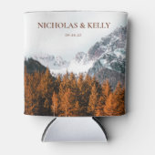 秋マウンテンフォレスト結婚式の引き出物クーラーボックス 缶クーラー (正面)