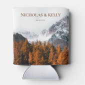 秋マウンテンフォレスト結婚式の引き出物クーラーボックス 缶クーラー (裏面)