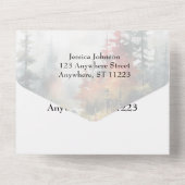 秋マウン結婚テン オールインワン招待状 (裏面)