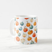 秋マグカップ：カボチャ コーヒーマグカップ (正面左)