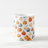 秋マグカップ：カボチャ コーヒーマグカップ (中央)