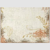 秋マスタードオレンジエフエメラスクリプトデコップアート 薄葉紙 (正面)