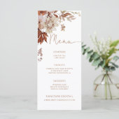 秋ミニマルエレガントな結婚式 メニュー (スタンド正面)