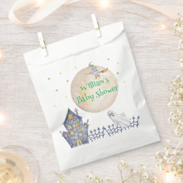 秋ムーンウィッチ不気味ハウスベビーシャワー フェイバーバッグ