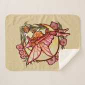 秋ムーンフェアリーウィッチ秋妖精 シェルパブランケット (正面(横))