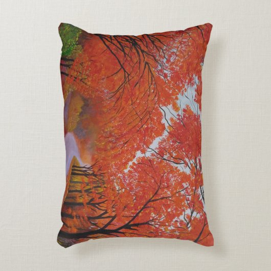 秋メープルダイジョンコリア アクセントクッション (正面(垂直))