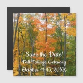 秋メープルツリーズ秋の自然保存日付 (正面/裏面)