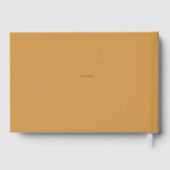 秋メープルリーフゲストブック ゲストブック (裏面)