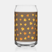 秋メープル葉ズ ガラス缶 (左)