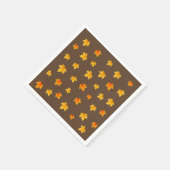 秋メープル葉ズ スタンダードカクテルナプキン (角)
