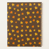 秋メープル葉ズ プランナー手帳 (裏面)