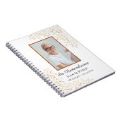 秋メープル離れ葬儀記念ゲストブック ノートブック (右側)
