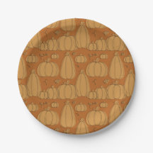 秋モダンカボチャのオレンジ色