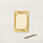 秋モダンカボチャのオレンジ色 ポストイット (デスク上)