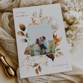 秋モダンフローラ感謝祭 シーズンカード