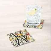 秋モダン抽象芸術スカンジナビア スクエアペーパーコースター (インサイチュ)