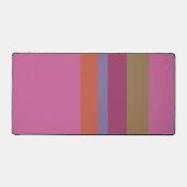 秋モダン色飾ストライプのり デスクマット (正面)