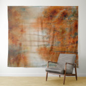 秋モーニングウォーターカラープリント タペストリー (インサイチュ(横))