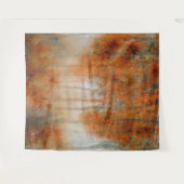 秋モーニングウォーターカラープリント タペストリー (正面(横))