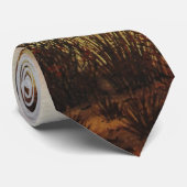 秋ユニークの夕日 ネクタイ (ロール)