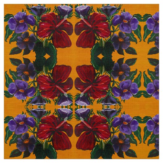 秋ユリ渦巻織物 ファブリック (見本)