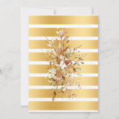 秋ユーカリプタスバブル&バーボンカップルシャワー 招待状 (裏面)