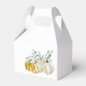 秋ラストオレンジホワイトカボチャ緑ありがとう フェイバーボックス (裏面サイド)