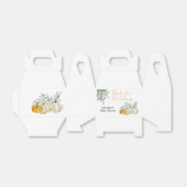 秋ラストオレンジホワイトカボチャ緑ありがとう フェイバーボックス (折り畳みなし)