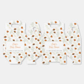 秋ラディバグ緑のベビーシャワー フェイバーボックス (見開き)